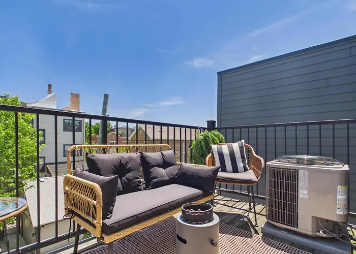 Appartement Boho Escape Parking Balcony