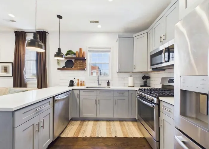 Appartement Boho Escape Parking Balcony Chicago